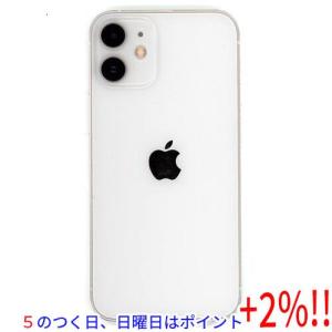 【５のつく日はポイント+3％！】【中古】APPLE iPhone 12 mini 64GB SoftBank SIMロック解除済み MGA63J/A ホワイト｜excellar