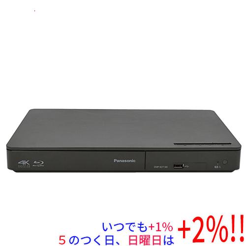 【中古】Panasonic ブルーレイディスクプレーヤー DMP-BDT180-K リモコンなし