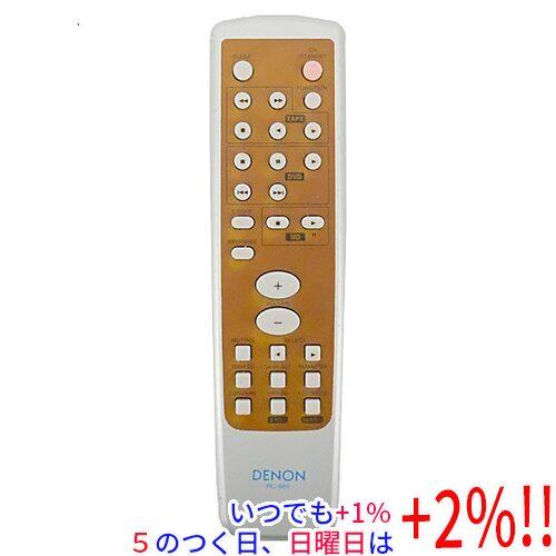 【中古】DENON オーディオリモコン RC-989
