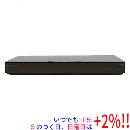 【中古】SHARP AQUOS ブルーレイディスクレコーダー 2TB 2B-C20EW1 リモコンな...