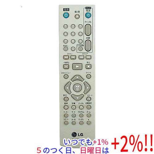 【中古】LGエレクトロニクス DVDリモコン 6711R1P070K