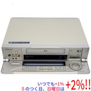 【中古】Panasonic S-VHS ビデオデッキ NV-SB800W