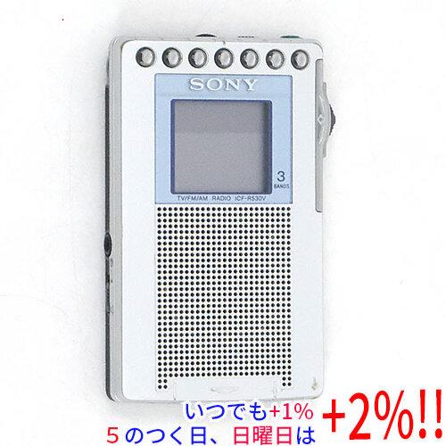 【中古】SONY 3バンド ラジオ ICF-R530V 本体のみ イヤホンなし