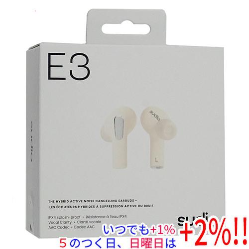 Sudio 完全ワイヤレスイヤホン Sudio E3 SD-2002 パールホワイト 未使用【いつで...