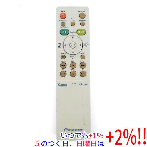 【中古】Pioneer パイオニア DVDレコーダーリモコン VXX3100
