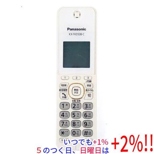 【中古】Panasonic 増設子機 KX-FKD508-C 本体のみ 本体・液晶画面いたみ