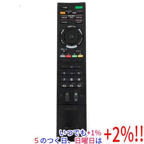 【中古】SONY テレビリモコン リモートコマンダー RM-JD018 本体いたみ【いつでも+1％！...