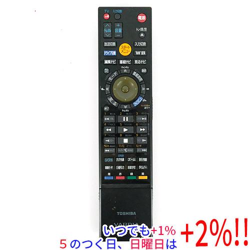 【中古】TOSHIBA製 HDD＆DVDレコーダー用リモコン SE-R0356