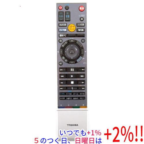 【中古】TOSHIBA製 HDD＆DVDレコーダー用リモコン SE-R0291 文字消え