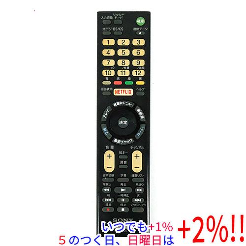 【中古】SONY テレビ用リモコン RMT-TX101J 149297311