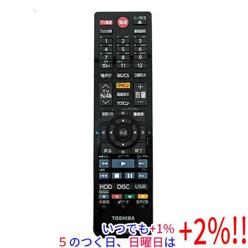 【中古】TOSHIBA製 BD・DVDレコーダー用リモコン SE-R0435 文字消え