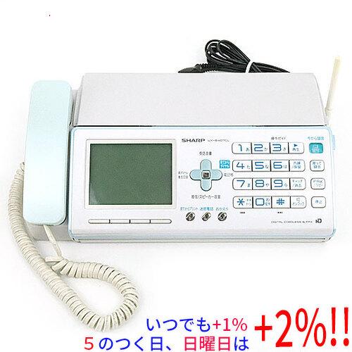 【中古】SHARP 電話機 親機のみ UX-E407CL 本体のみ