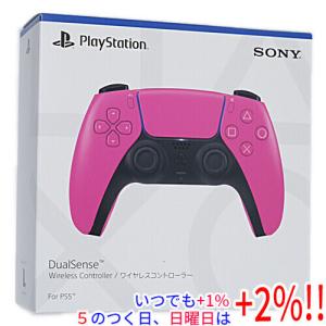 PS5 DualSense ワイヤレスコントローラー ノヴァピンク（デュアル