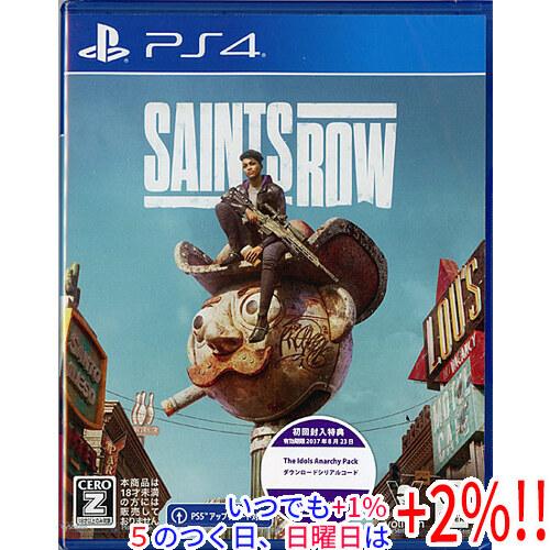 Saints Row (セインツロウ) 初回封入特典付き PS4【いつでも+1％！5のつく日と日曜日...