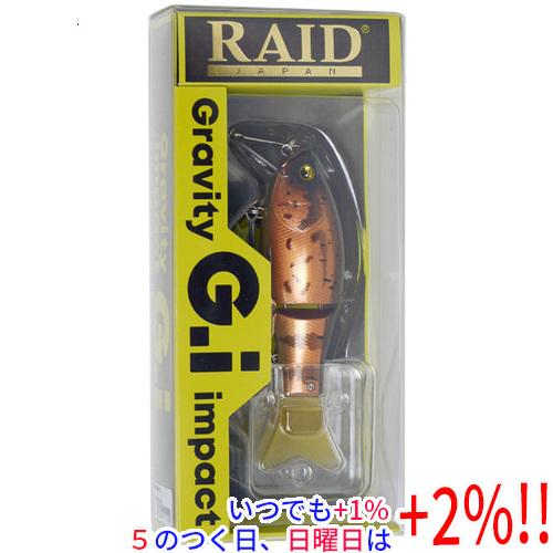 RAID JAPAN ルアー G.I(ジーアイ) グラビティインパクト 008 フロッグマン