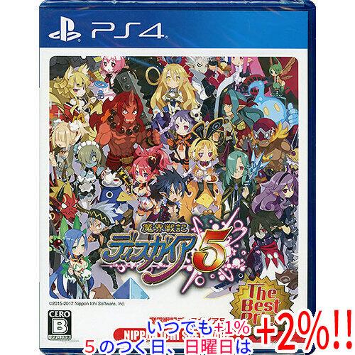 魔界戦記ディスガイア5 The Best Price PS4【いつでも+1％！5のつく日と日曜日は+...