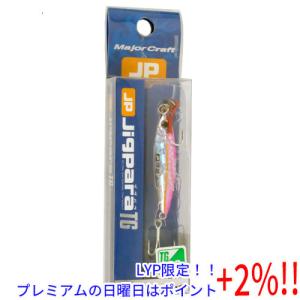 【５のつく日！ゾロ目の日！日曜日はポイント+3％！】メジャークラフト ルアー メタルジグ ジグパラ タングステン 32g JPTG-32#002 ピンク｜excellar