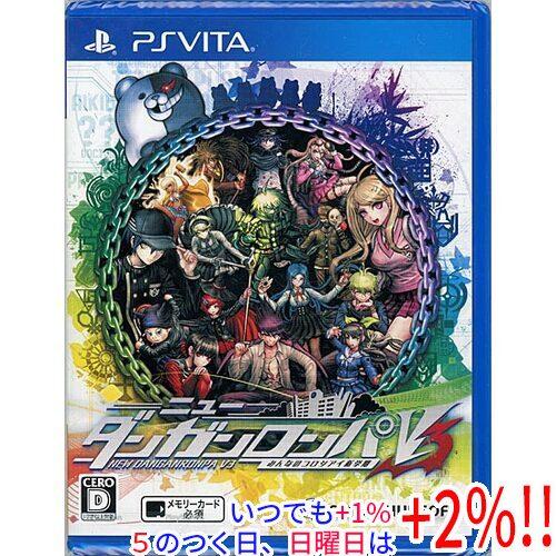 【新品訳あり】 ニューダンガンロンパV3 みんなのコロシアイ新学期 PS Vita【いつでも+1％！...