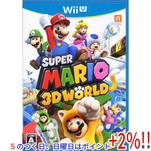 【５のつく日！ゾロ目の日！日曜日はポイント+3％！】【中古】スーパーマリオ 3Dワールド Wii U