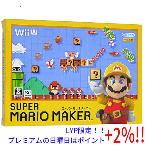 【５のつく日はポイント+3％！】【中古】スーパーマリオメーカー/ブックレット付 Wii U