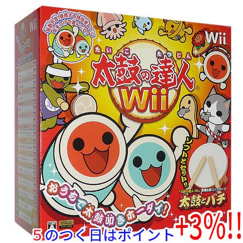 【５のつく日！ゾロ目の日！日曜日はポイント+3％！】【中古】太鼓の達人Wii 専用コントローラ「太鼓...