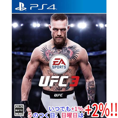 【中古】EA SPORTS UFC 3 PS4【いつでも+1％！5のつく日と日曜日は+2%！】　爆買