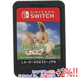 Pokemon（ポケモン） 『中古即納』{Switch} ポケットモンスター Let's