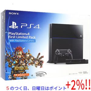 【５のつく日はポイント+3％！】【中古】SONY PS4 FirstLimitedPack with PSCamera CUHJ-10001 コントローラーなし 元箱あり｜excellar