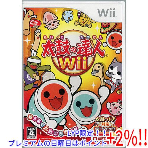 【５のつく日はポイント+3％！】【中古】太鼓の達人Wii ソフト単品版 Wii ディスク傷