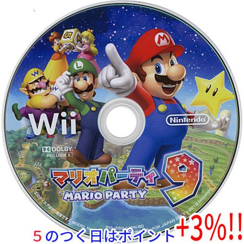 【５のつく日！ゾロ目の日！日曜日はポイント+3％！】【中古】マリオパーティ9 Wii  ディスクのみ...