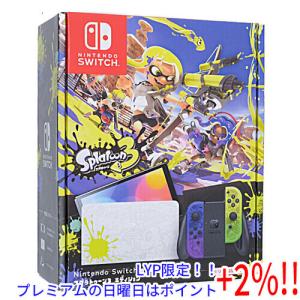 【５のつく日はポイント+3％！】【中古】任天堂 Nintendo Switch 有機ELモデル スプラトゥーン3エディション HEG-S-KCAAA 元箱あり｜excellar