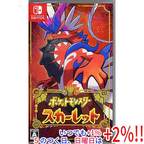 【中古】ポケットモンスター スカーレット Nintendo Switch