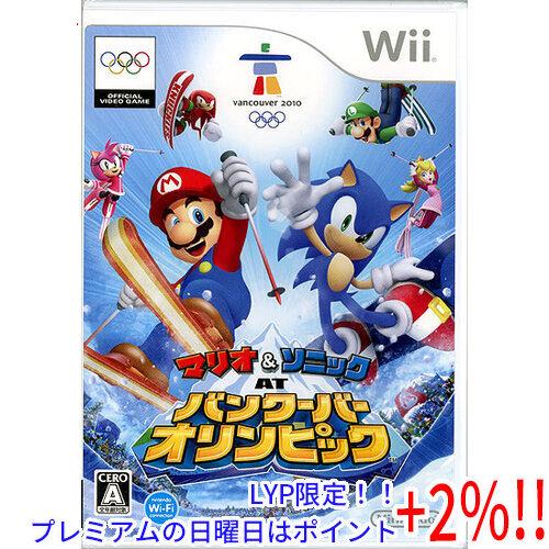 【５のつく日はポイント+3％！】【中古】マリオ＆ソニック AT バンクーバーオリンピック Wii デ...