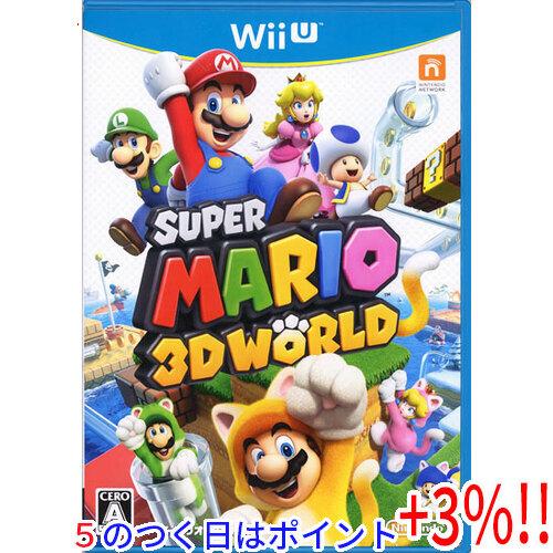 【５のつく日はポイント+3％！】【中古】スーパーマリオ 3Dワールド Wii U 説明書なし・ディス...