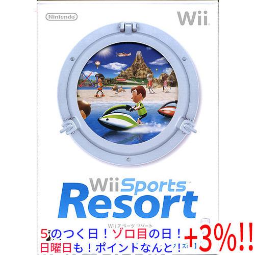 【５のつく日！ゾロ目の日！日曜日はポイント+3％！】【中古】Wii Sports Resort Wi...