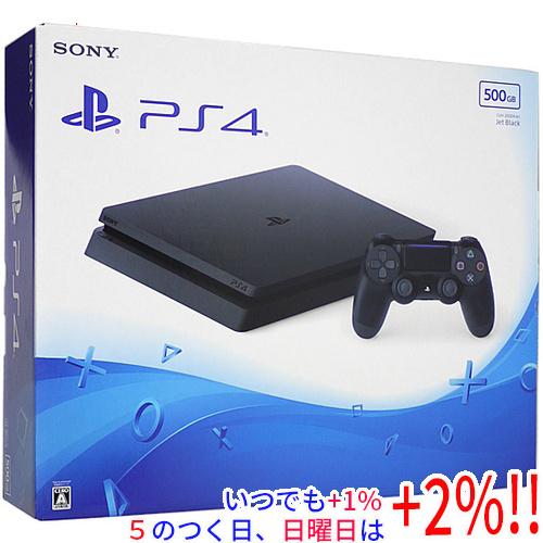 【中古】SONY プレイステーション4 500GB ブラック CUH-2000AB01 元箱あり【い...