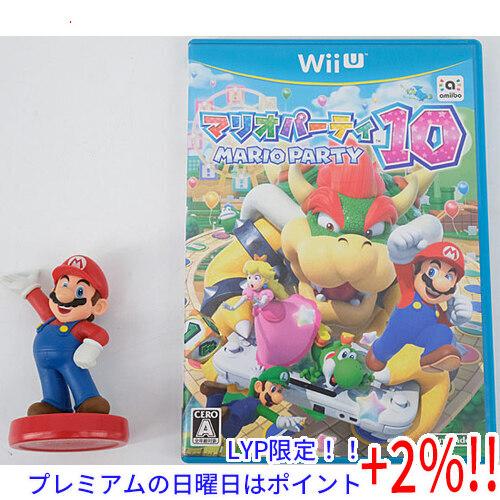 【５のつく日はポイント+3％！】【中古】マリオパーティ10 amiiboセット Wii U 外箱なし