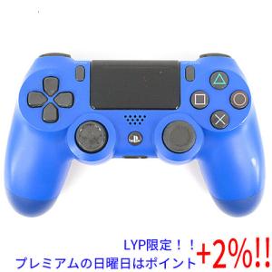 【５のつく日はポイント+3％！】【中古】SONY ワイヤレスコントローラー DUALSHOCK4 ウェイブ・ブルー CUH-ZCT1J 02 本体のみ ラバーなし｜excellar