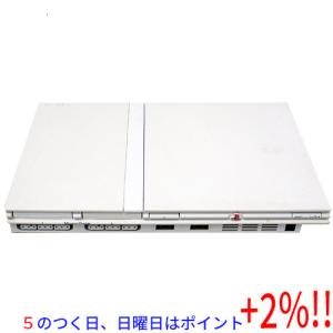 【５のつく日、日曜日はポイント+２％！ほかのイベント日も要チェック！】【中古】SONY プレイステーション2セラミック・ホワイト SCPH-75000CW ゴム足なし コン｜excellar