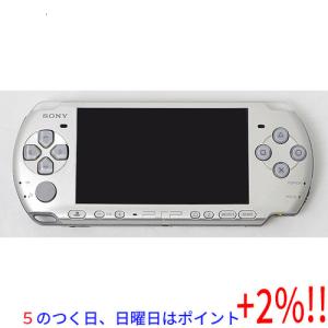 【５のつく日！ゾロ目の日！日曜日はポイント+3％！】【中古】SONY PSP ミスティック・シルバー PSP-3000 MS バッテリーなし｜excellar