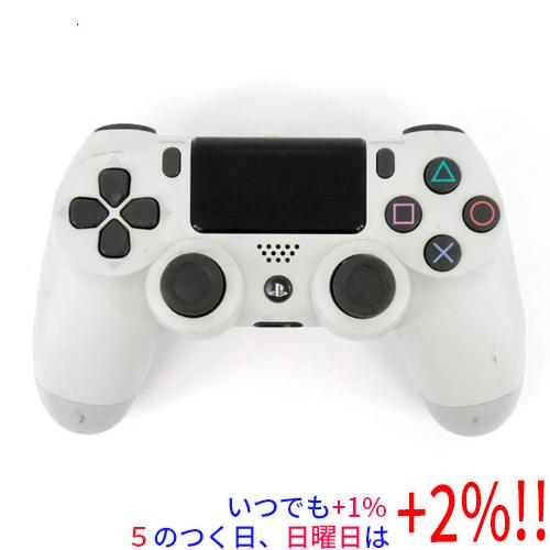 【中古】SONY ワイヤレスコントローラー DUALSHOCK4 グレイシャー・ホワイト CUH-Z...