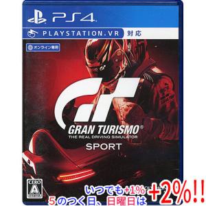 【中古】グランツーリスモSPORT PS4 ケースいたみ【いつでも+1％！5のつく日と日曜日は+2%！】　爆買