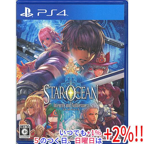【中古】スターオーシャン5 Integrity and Faithlessness PS4 説明書な...