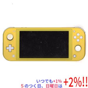 【中古】任天堂 Nintendo Switch Lite(ニンテンドースイッチ ライト) HDH-S-YAZAA イエロー 本体のみ 液晶画面いたみ【いつでも+1％！5のつく日と日曜日は+2%！