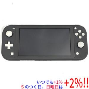 【中古】任天堂 Nintendo Switch Lite(ニンテンドースイッチ ライト) HDH-S-GAZAA グレー 本体のみ 本体いたみ【いつでも+1％！5のつく日と日曜日は+2%！】　爆