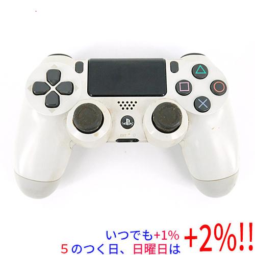 【中古】SONY ワイヤレスコントローラー DUALSHOCK4 グレイシャー・ホワイト CUH-Z...