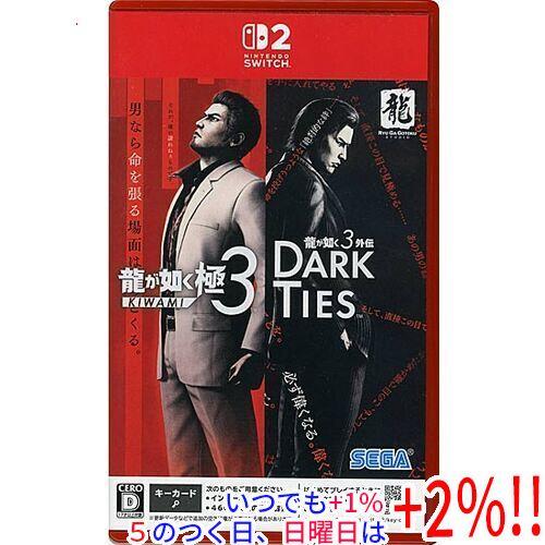 【中古】龍が如く 極3 / 龍が如く3外伝 Dark Ties Nintendo Switch 2【...