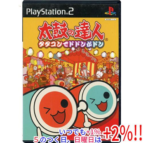 【中古】太鼓の達人 タタコンでドドンがドン PS2 ディスク傷【いつでも+1％！5のつく日と日曜日は...