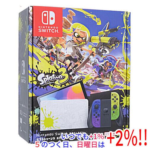 【中古】任天堂 Nintendo Switch 有機ELモデル スプラトゥーン3エディション HEG...