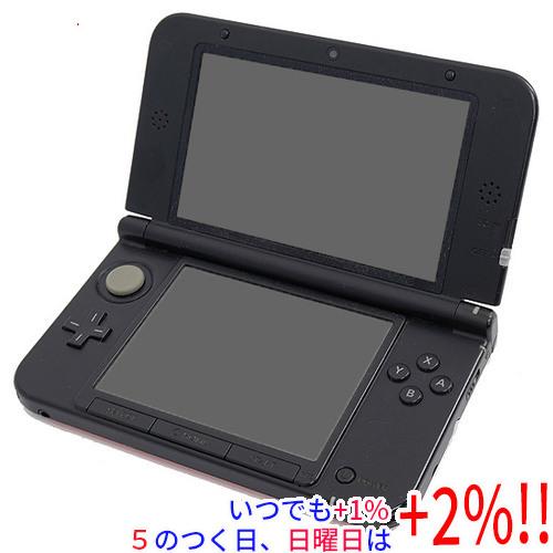 【中古】ニンテンドー3DS LL レッドXブラック SPR-S-RKAA 訳あり【いつでも+1％！5...